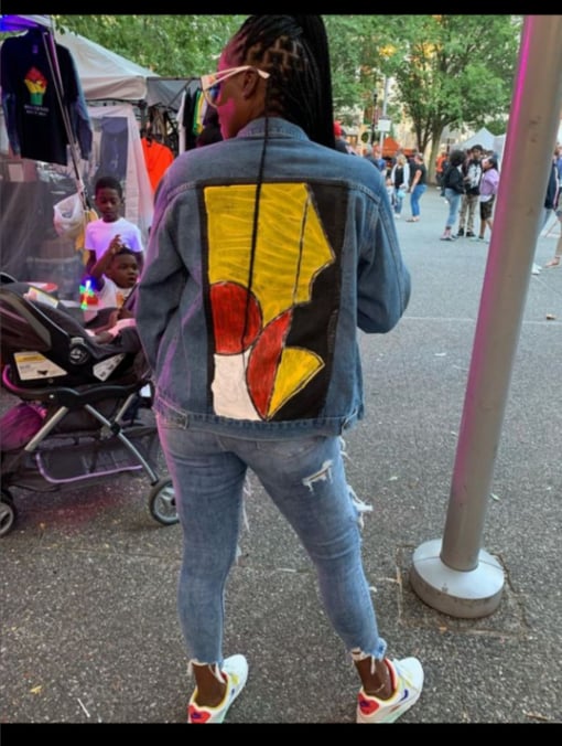 second customer at festival